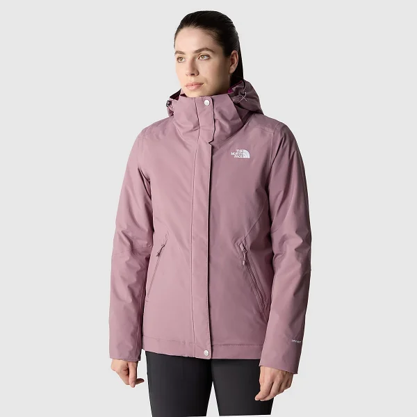 THE NORTH FACE - מעיל מבודד נשים INLUX – TA3K2JLCI – fawn-grey-boysenberry – 1