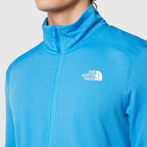 THE NORTH FACE - מעיל פליס גברים QUEST – TA3YG1I0K – optic-blue – 3