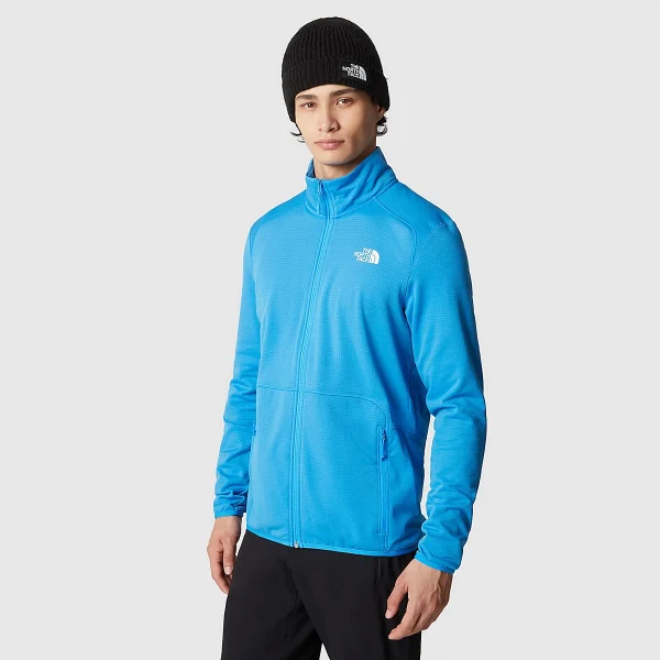 THE NORTH FACE - מעיל פליס גברים QUEST – TA3YG1I0K – optic-blue – 1