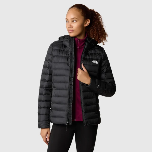 THE NORTH FACE - מעיל פוך עם כובע נשים RESOLVE – TA4SW7JK3 – tnf-black – 3