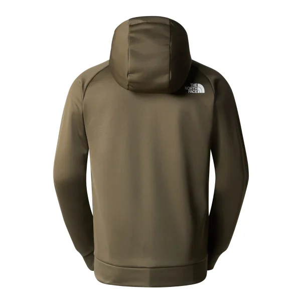 THE NORTH FACE - מעיל פליס קפוצ'ון גברים REAXION – TA7Z9O79K – new-taupe-green-asphalt-grey – 1
