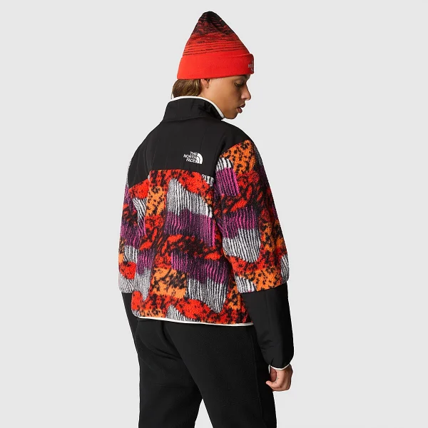 THE NORTH FACE - מעיל פליס נשים CRAGMONT – TA84IEOT2 – fiery-red-abstract-yosemite-print-tnf-black – 1
