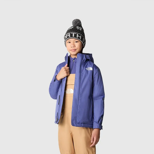 THE NORTH FACE - מעיל נוער SNOWQUEST – TA8554I0D – cave-blue – 10