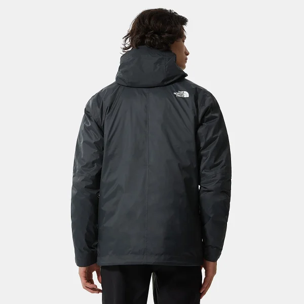 THE NORTH FACE - מעיל פוך גברים DRYVENT DOWN TRICLIMATE – TA5IBLMN8 – asphalt-grey-tnf-black – 2