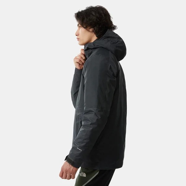 THE NORTH FACE - מעיל פוך גברים DRYVENT DOWN TRICLIMATE – TA5IBLMN8 – asphalt-grey-tnf-black – 3