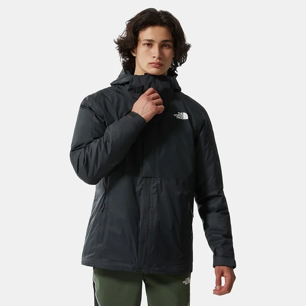 THE NORTH FACE - מעיל פוך גברים DRYVENT DOWN TRICLIMATE – TA5IBLMN8 – asphalt-grey-tnf-black – 4