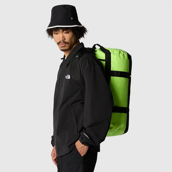 THE NORTH FACE - תיק נסיעות BASE CAMP DUFFEL - S – TA52STF5G – safety-green-tnf-black – 1