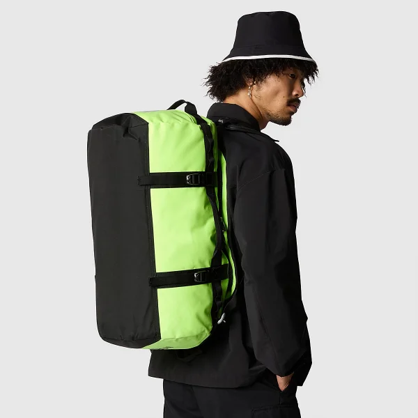 THE NORTH FACE - תיק נסיעות BASE CAMP DUFFEL - S – TA52STF5G – safety-green-tnf-black – 6
