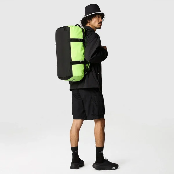 THE NORTH FACE - תיק נסיעות BASE CAMP DUFFEL - S – TA52STF5G – safety-green-tnf-black – 8