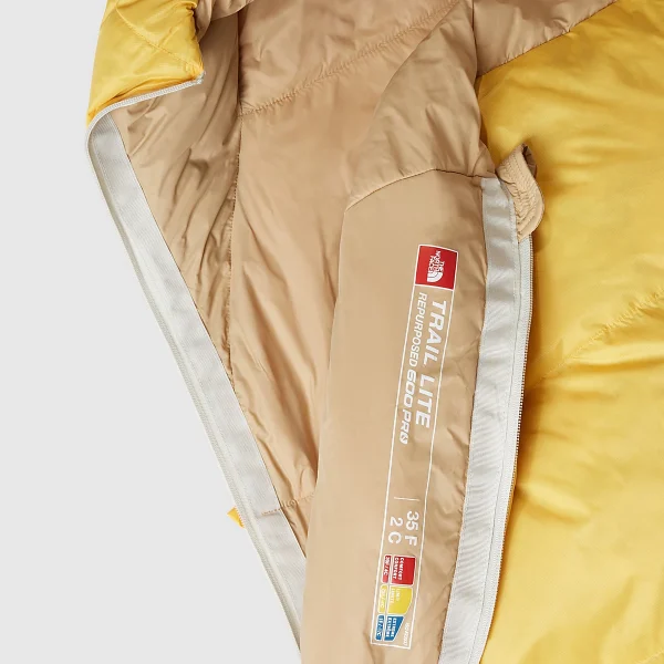 THE NORTH FACE - שק שינה TRAIL LITE DOWN 2°C – TA81CRIW0 – tnf-yellow-khaki-stone – 4