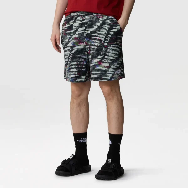 THE NORTH FACE - מכנסיים קצרים גברים CLASS V PATHFINDER PULL-ON – TA86QMSIR – tnf-black-beta-flash-print – 1