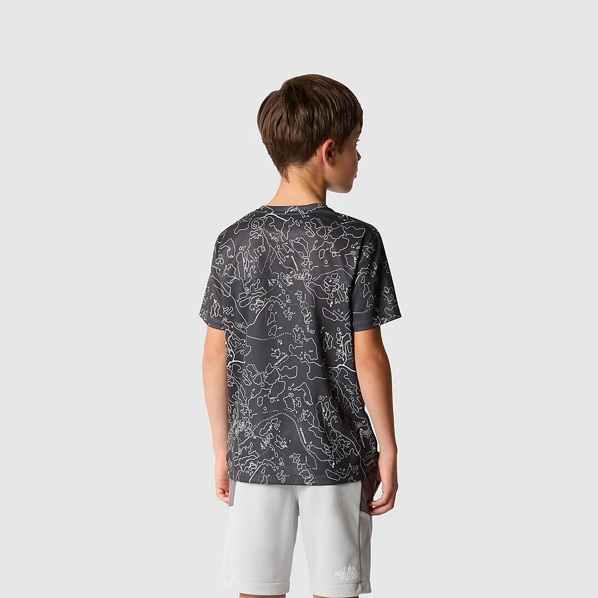 חולצת טי קצרה ילדים NEVER STOP