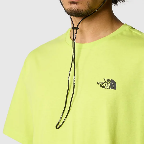 THE NORTH FACE - חולצת טי קצרה גברים FESTIVAL – TA8799RIQ – fizz-lime – 6