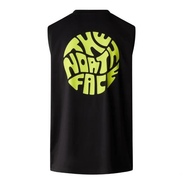 THE NORTH FACE - גופייה גברים OVERSIZED FESTIVAL SQUARE – TA87F1JK3 – tnf-black – 1