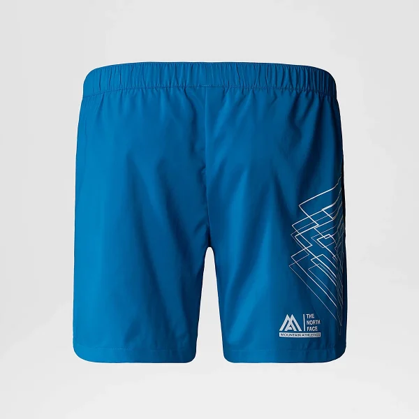 THE NORTH FACE - מכנסיים קצרים גברים MOUNTAIN ATHLETICS GRAPHIC WOVEN – TA87JNXIT – adriatic-blue-tnf-white – 1