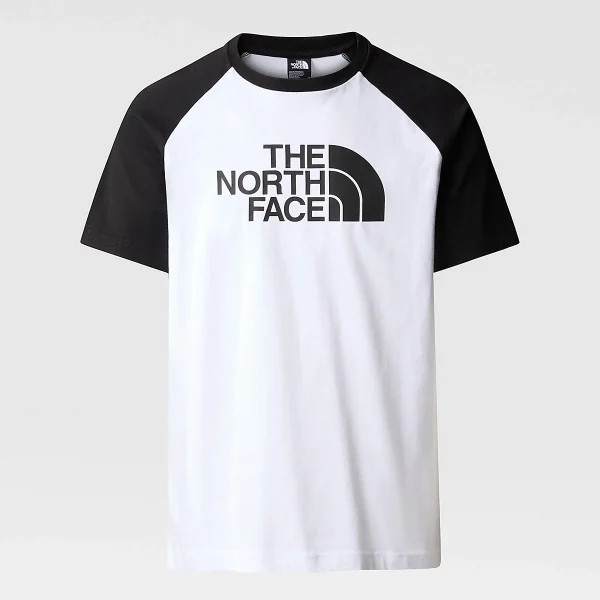 THE NORTH FACE - חולצת טי קצרה גברים RAGLAN EASY – TA87N7FN4 – tnf-white – 5