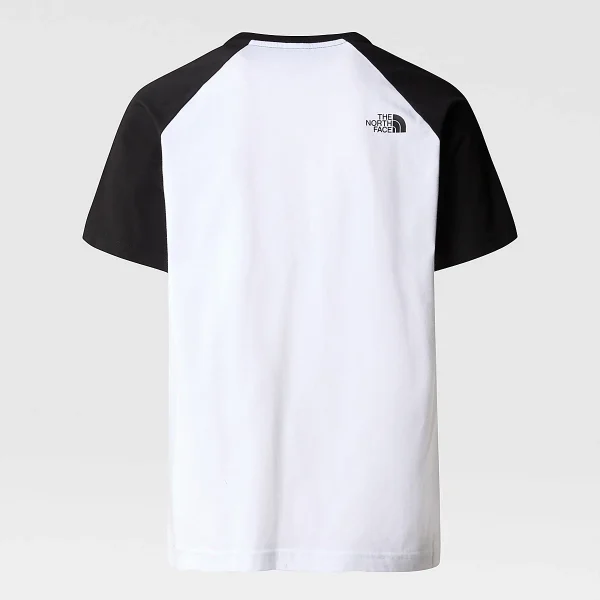 THE NORTH FACE - חולצת טי קצרה גברים RAGLAN EASY – TA87N7FN4 – tnf-white – 2