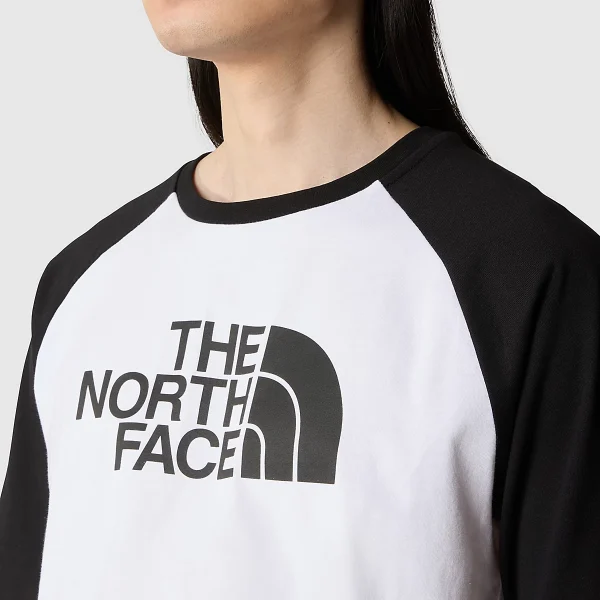 THE NORTH FACE - חולצת טי קצרה גברים RAGLAN EASY – TA87N7FN4 – tnf-white – 4