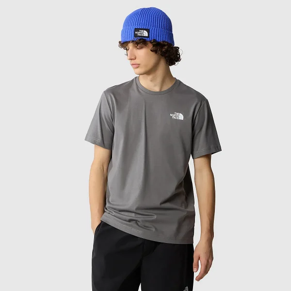 THE NORTH FACE - חולצת טי קצרה גברים REDBOX – TA87NP0UZ – smoked-pearl – 1