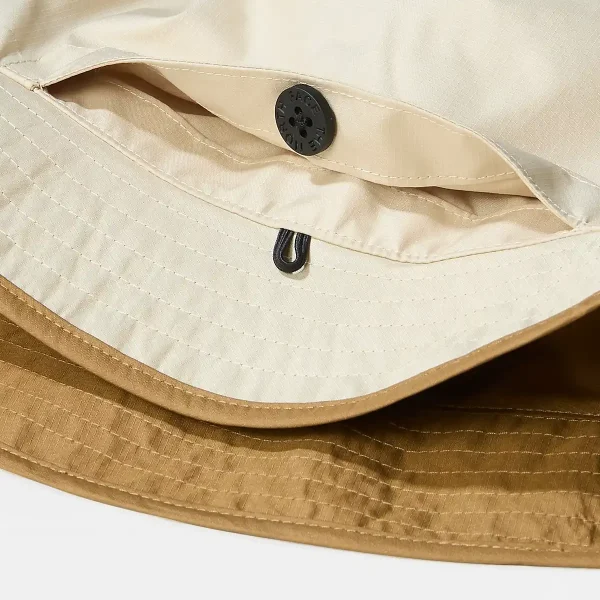 THE NORTH FACE - כובע SUN STASH REVERSIBLE – T0CGZ092Q – utility-brown-gravel – 4