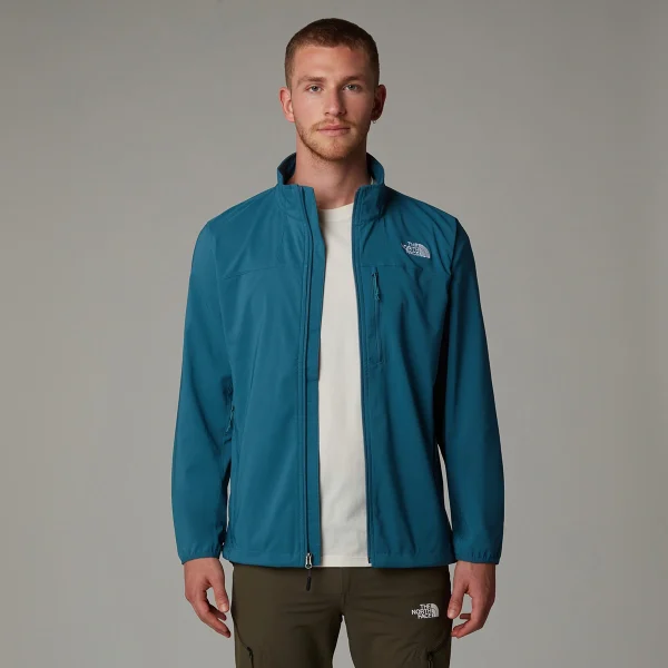 THE NORTH FACE - ג'קט סופטשל דק גברים NIMBLE – TA2TYGQ31 – mallard-blue – 3