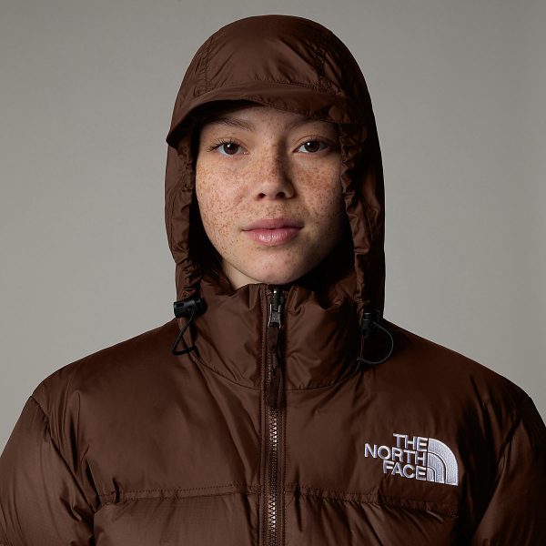 THE NORTH FACE - מעיל פוך נשים 1996 RETRO NUPTSE – TA3XEO1OI – smokey-brown – 4