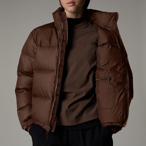 THE NORTH FACE - מעיל פוך נשים 1996 RETRO NUPTSE – TA3XEO1OI – smokey-brown – 8