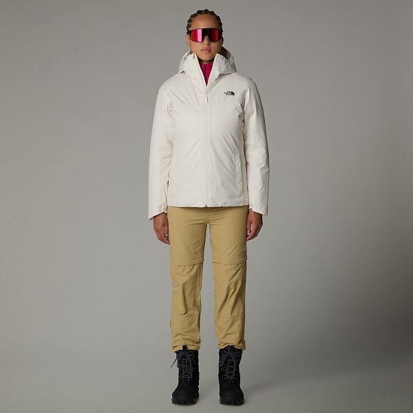 THE NORTH FACE - ג'קט סופטשל נשים Quest Insulated – TA3Y1JQLI – white-dune – 1