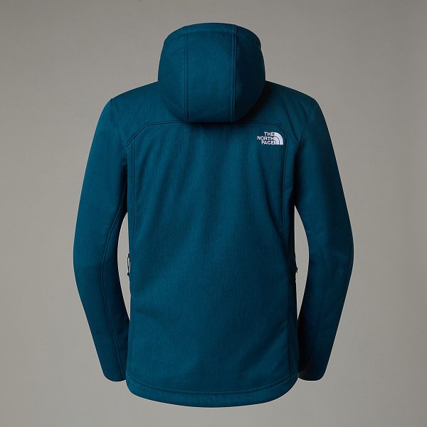 THE NORTH FACE - מעיל סופטשל עם כובע גברים QUEST SOFTSHELL – TA3YFP2LO – midnight-petrol-dark-heather – 8