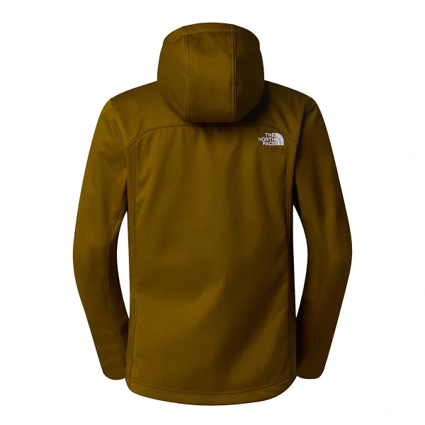 THE NORTH FACE - מעיל סופטשל עם כובע גברים QUEST SOFTSHELL – TA3YFP2OF – moss-green-dark-heather – 1