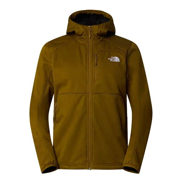 THE NORTH FACE - מעיל סופטשל עם כובע גברים QUEST SOFTSHELL – TA3YFP2OF – moss-green-dark-heather – 1