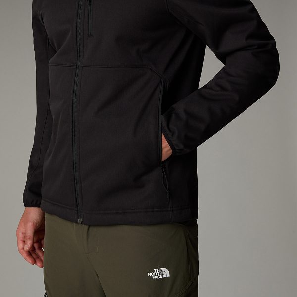 THE NORTH FACE - מעיל סופטשל עם כובע גברים QUEST SOFTSHELL – TA3YFP4H0 – tnf-black-npf – 7