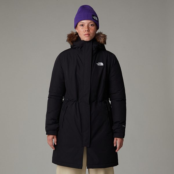 THE NORTH FACE - מעיל דובון נשים RECYCLED ZANEC – TA4M8YKX7 – tnf-black-tnf-black – 1