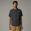 THE NORTH FACE - חולצה מכופתרת קצרה גברים SEQUOIA – TA4T194EN – asphalt-grey-npf – 1