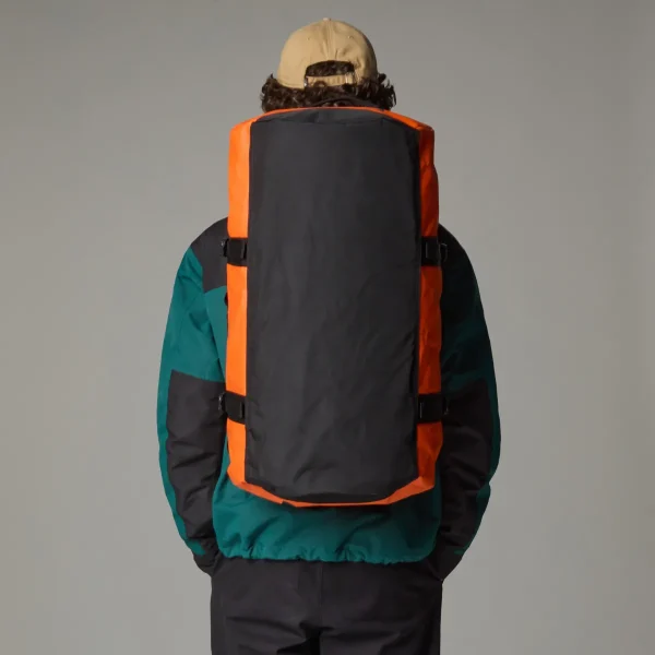 THE NORTH FACE - תיק נסיעות BASE CAMP DUFFEL - M – TA52SA9XI – tnf-orange-tnf-black – 1