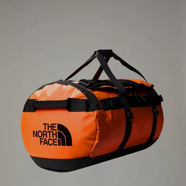 THE NORTH FACE - תיק נסיעות BASE CAMP DUFFEL - M – TA52SA9XI – tnf-orange-tnf-black – 1