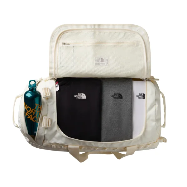 THE NORTH FACE - תיק נסיעות BASE CAMP DUFFEL - M – TA52SAUBO – white-dune-tnf-white – 6