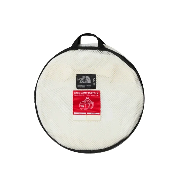 THE NORTH FACE - תיק נסיעות BASE CAMP DUFFEL - M – TA52SAUBO – white-dune-tnf-white – 4