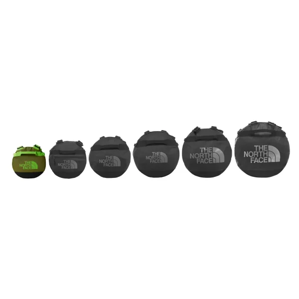 THE NORTH FACE - תיק נסיעות BASE CAMP DUFFEL - XS – TA52SS32C – forest-olive-safety-green-tnf-black – 4