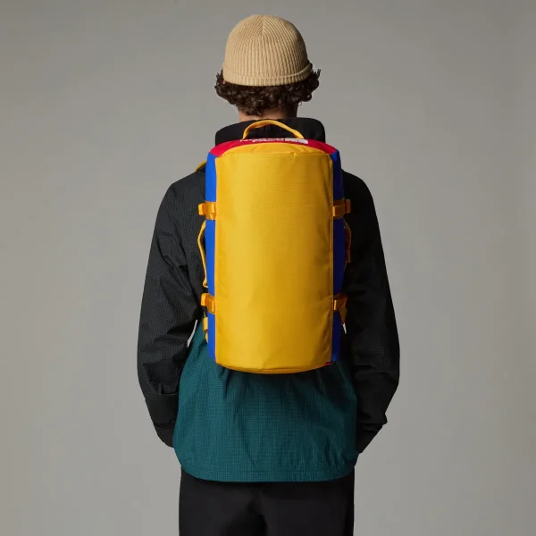 THE NORTH FACE - תיק נסיעות BASE CAMP DUFFEL - XS – TA52SSADH – tnf-blue-tnf-red-summit-gold – 1