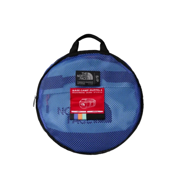 THE NORTH FACE - תיק נסיעות BASE CAMP DUFFEL - S – TA52STB91 – indigo-plum-bright-foam-papaya – 5