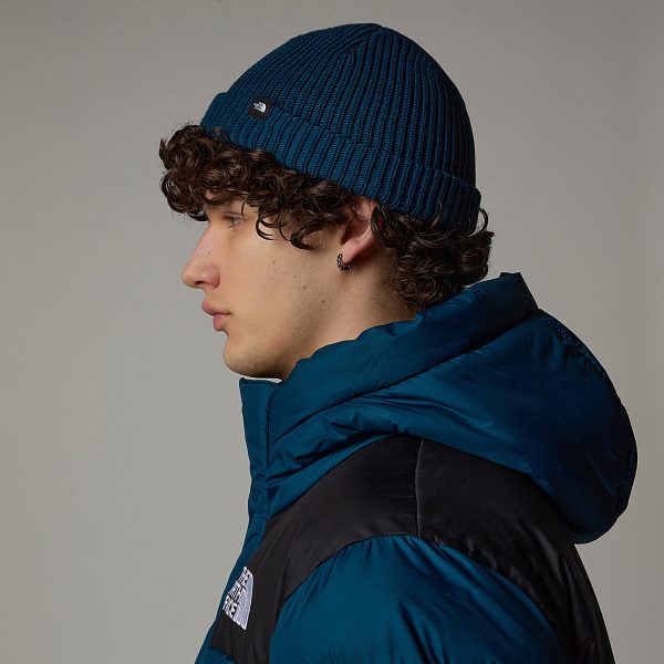 THE NORTH FACE - כובע גרב Fisherman – TA55JG1NO – midnight-petrol – 3