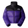 THE NORTH FACE - מעיל פוך קצר נשים NUPTSE – TA5GGES96 – peak-purple-tnf-black – 1