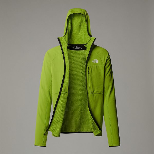 THE NORTH FACE - ג'קט קפוצ'ון גברים SUMMIT SERIES FUTUREFLEECE HOODED – TA5J7S1MO – meadow-grass – 8