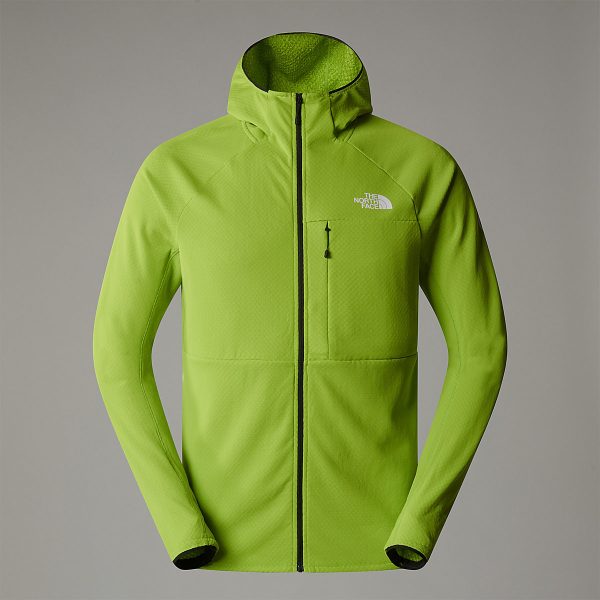 THE NORTH FACE - ג'קט קפוצ'ון גברים SUMMIT SERIES FUTUREFLEECE HOODED – TA5J7S1MO – meadow-grass – 10