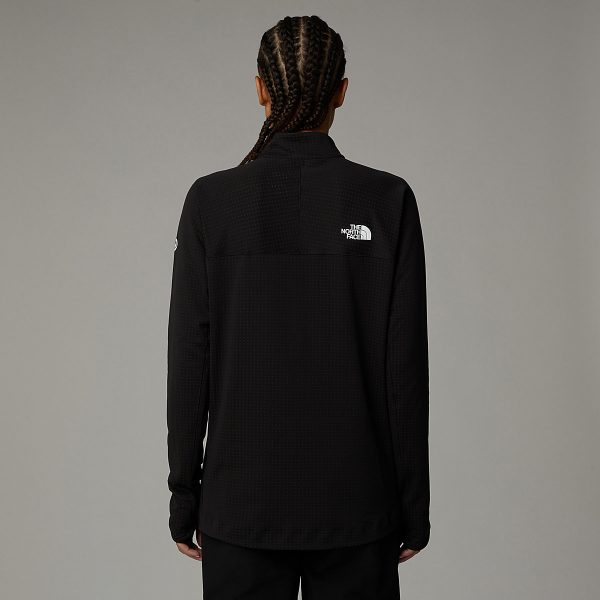 THE NORTH FACE - ג'קט נשים עם חצי רוכסן Summit Series FUTUREFLEECE – TA5J8C4H0 – tnf-black-npf – 2