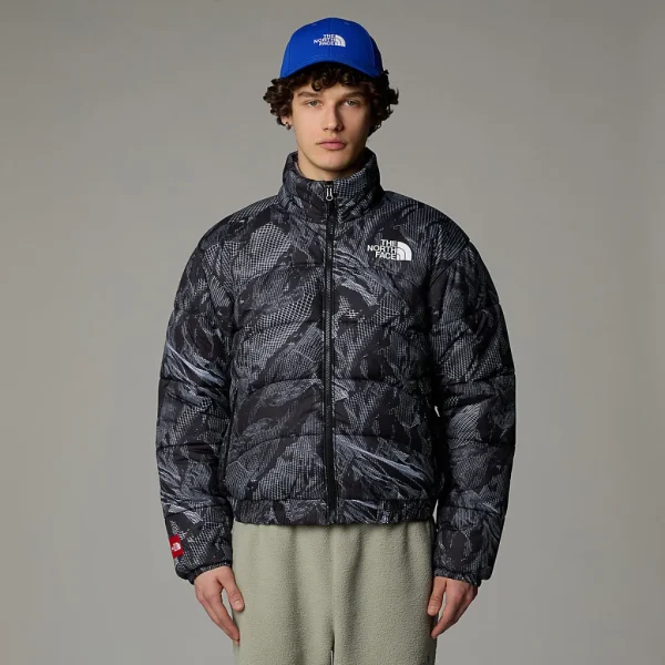 THE NORTH FACE - מעיל פוך סינתטי גברים 2000 – TA7URE3VO – tnf-black-3d-summit-mesh-print – 1