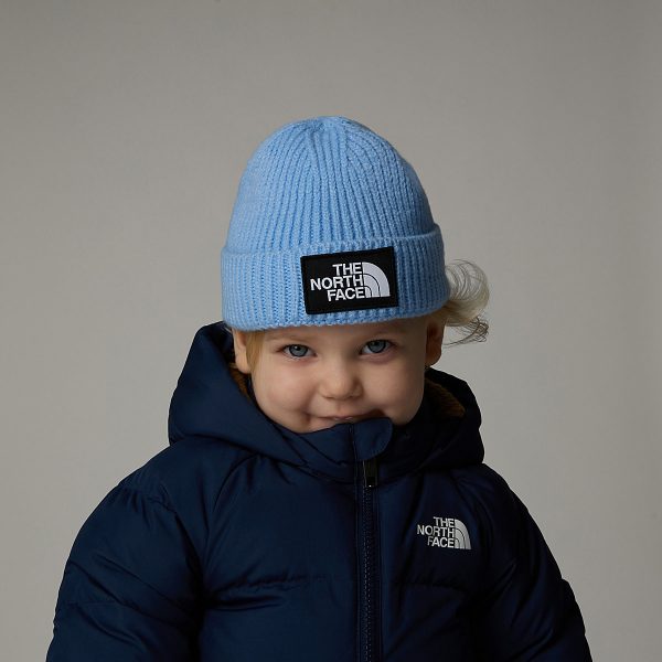 THE NORTH FACE - כובע גרב תינוקות Box Logo – TA7WFM1I5 – cornflower – 1