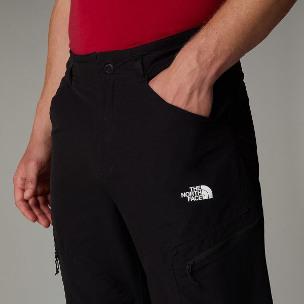 THE NORTH FACE - מכנסיים מתקצרים גברים EXPLORATION TAPERED – TA7Z954H0 – tnf-black – 4