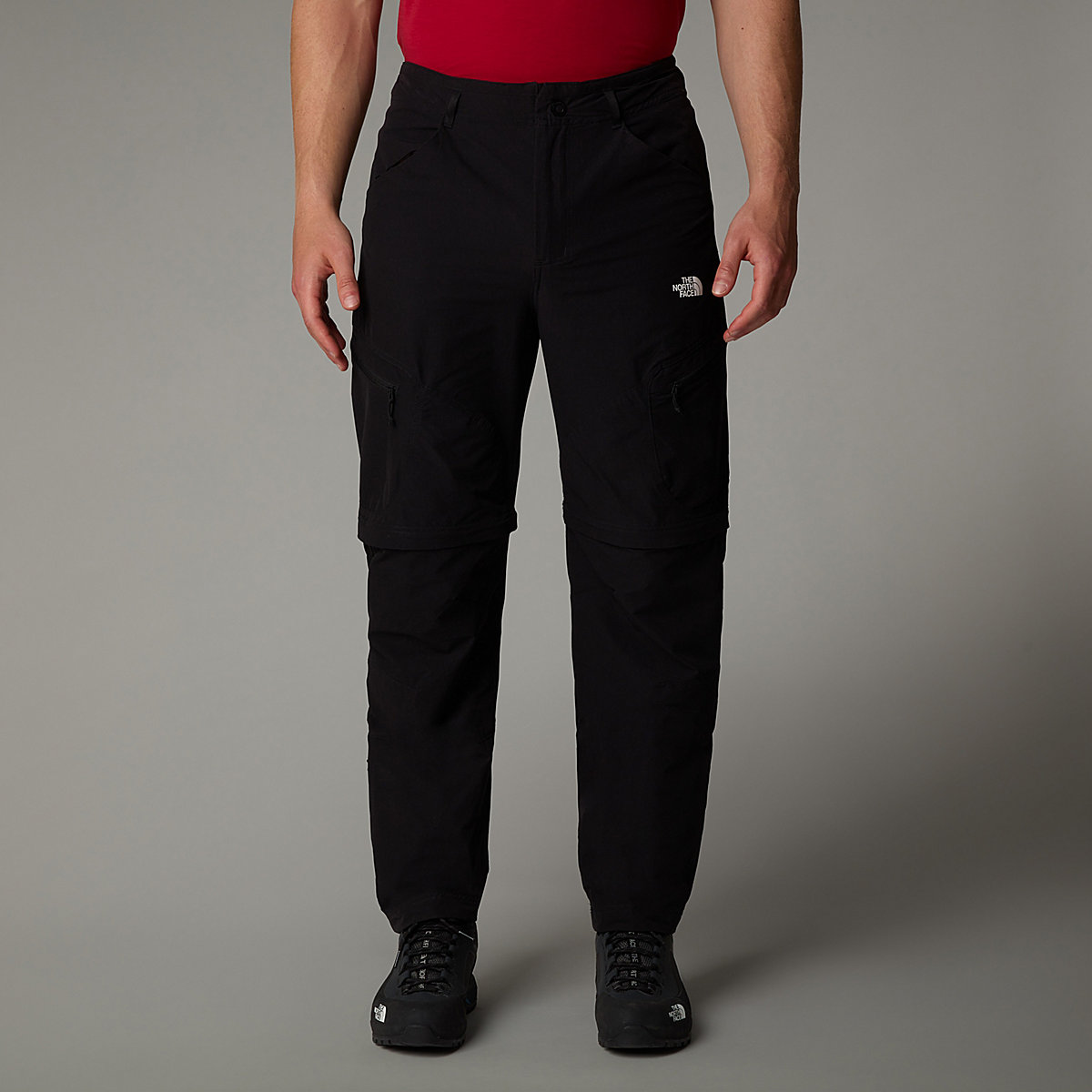 THE NORTH FACE - מכנסיים מתקצרים גברים EXPLORATION TAPERED – TA7Z954H0 – tnf-black – 1